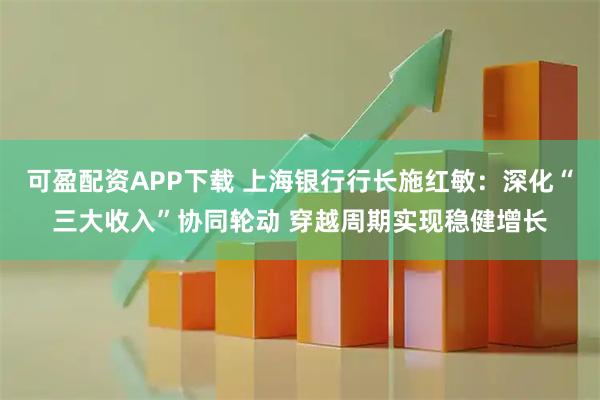 可盈配资APP下载 上海银行行长施红敏:深化“三大收入”协同轮动 穿越周期实现稳健增长