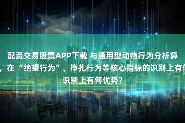 配资交易股票APP下载 与通用型动物行为分析算法相比，在 “绝望行为”、挣扎行为等核心指标的识别上有何优势？